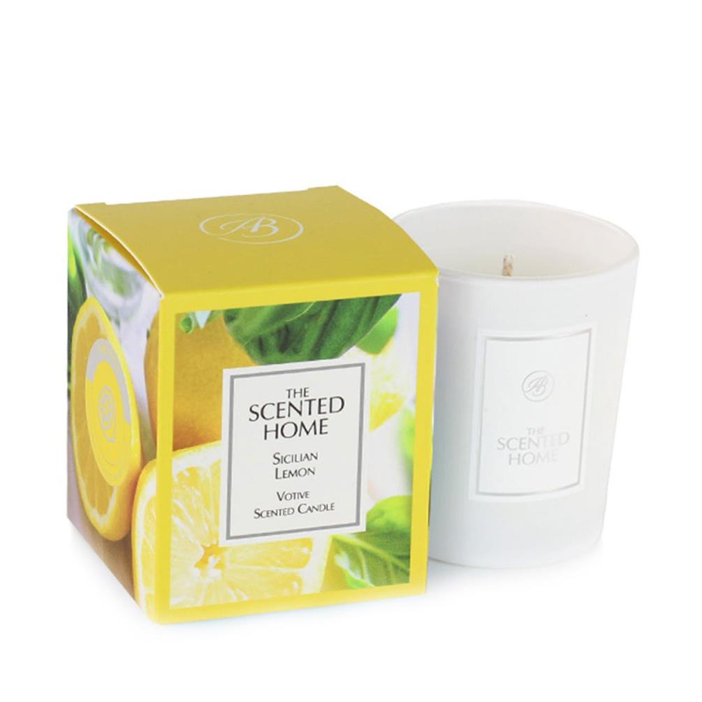 Ashleigh & Burwood Sicilian Lemon Filled Votive Candle £5.84